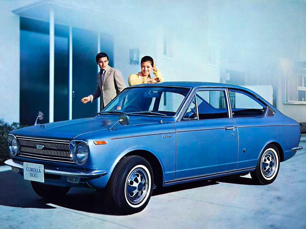 Toyota Corolla (KE15, KE17) 1 поколение, купе (03.1968 - 04.1970)